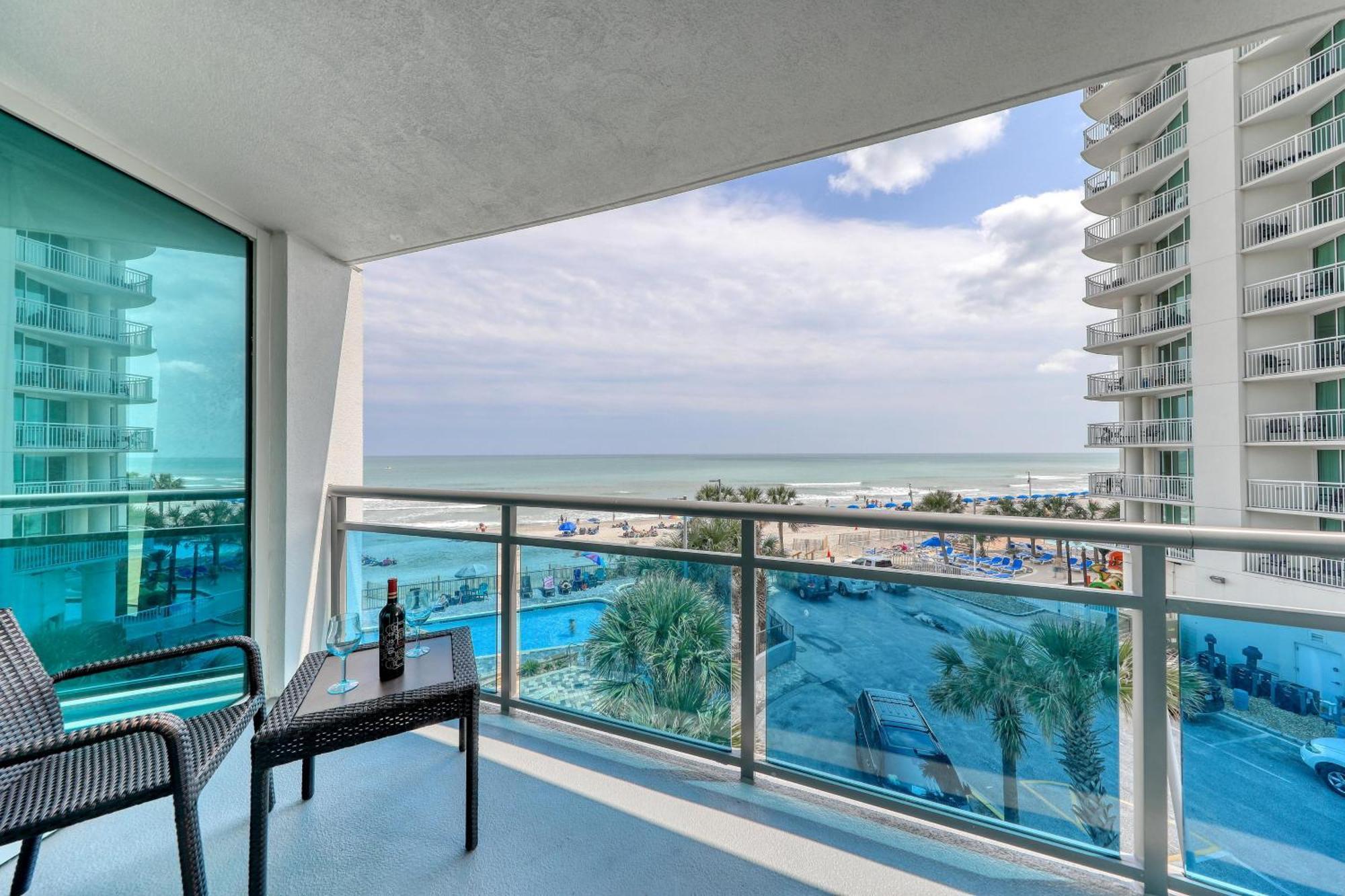 107 S Ocean Blvd, 0308 - Ocean Front Sleeps 6 Villa Миртъл Бийч Екстериор снимка