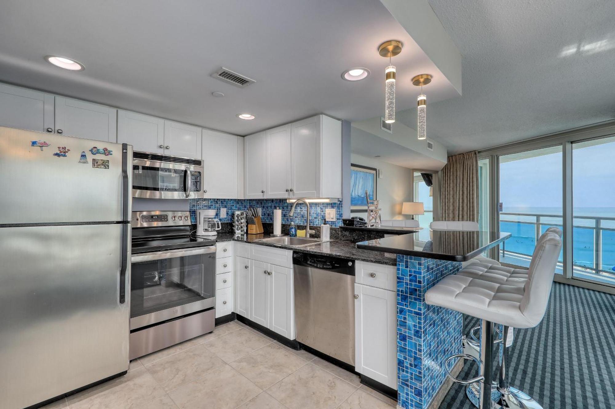 107 S Ocean Blvd, 0308 - Ocean Front Sleeps 6 Villa Миртъл Бийч Екстериор снимка