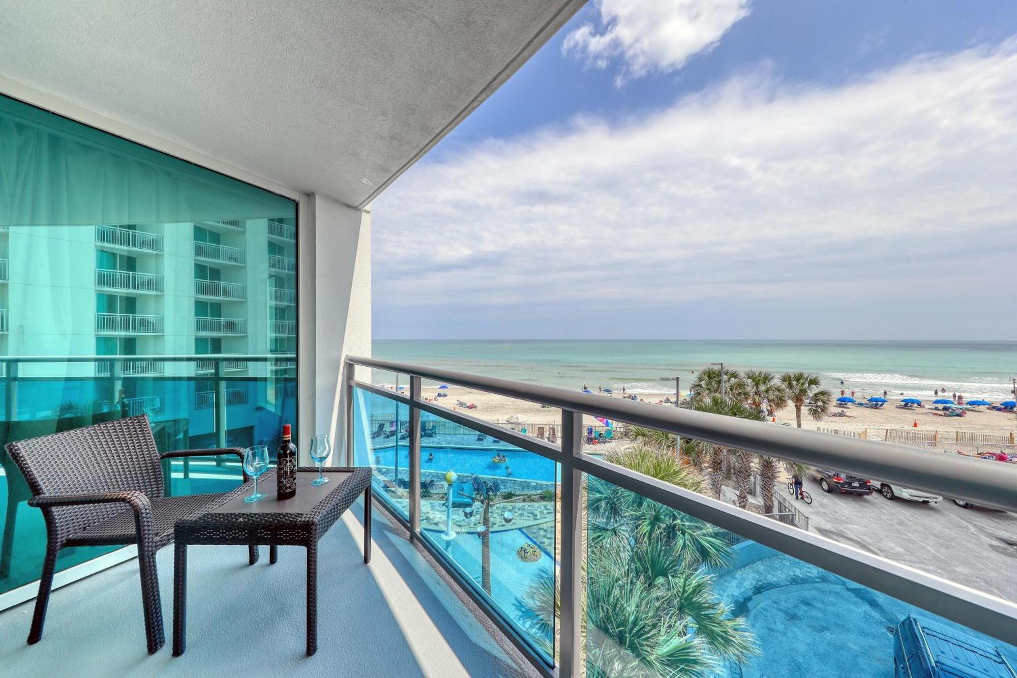 107 S Ocean Blvd, 0308 - Ocean Front Sleeps 6 Villa Миртъл Бийч Екстериор снимка